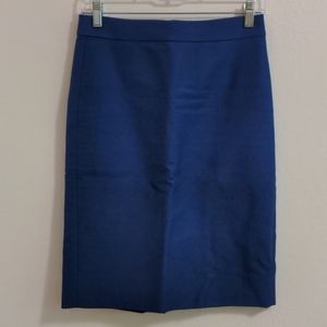 J.Crew Royal Blue No. 2 Pencil Skirt